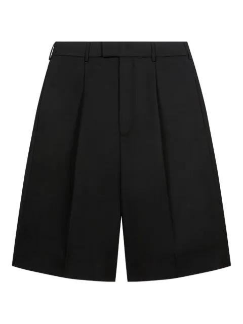 pleated shorts by ABOUTBLANK