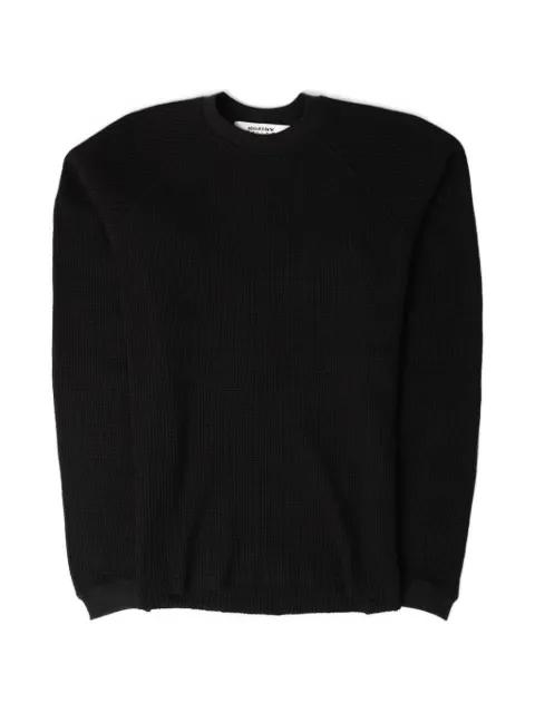 raglan sleeve waffle T-shirt by ABOUTBLANK