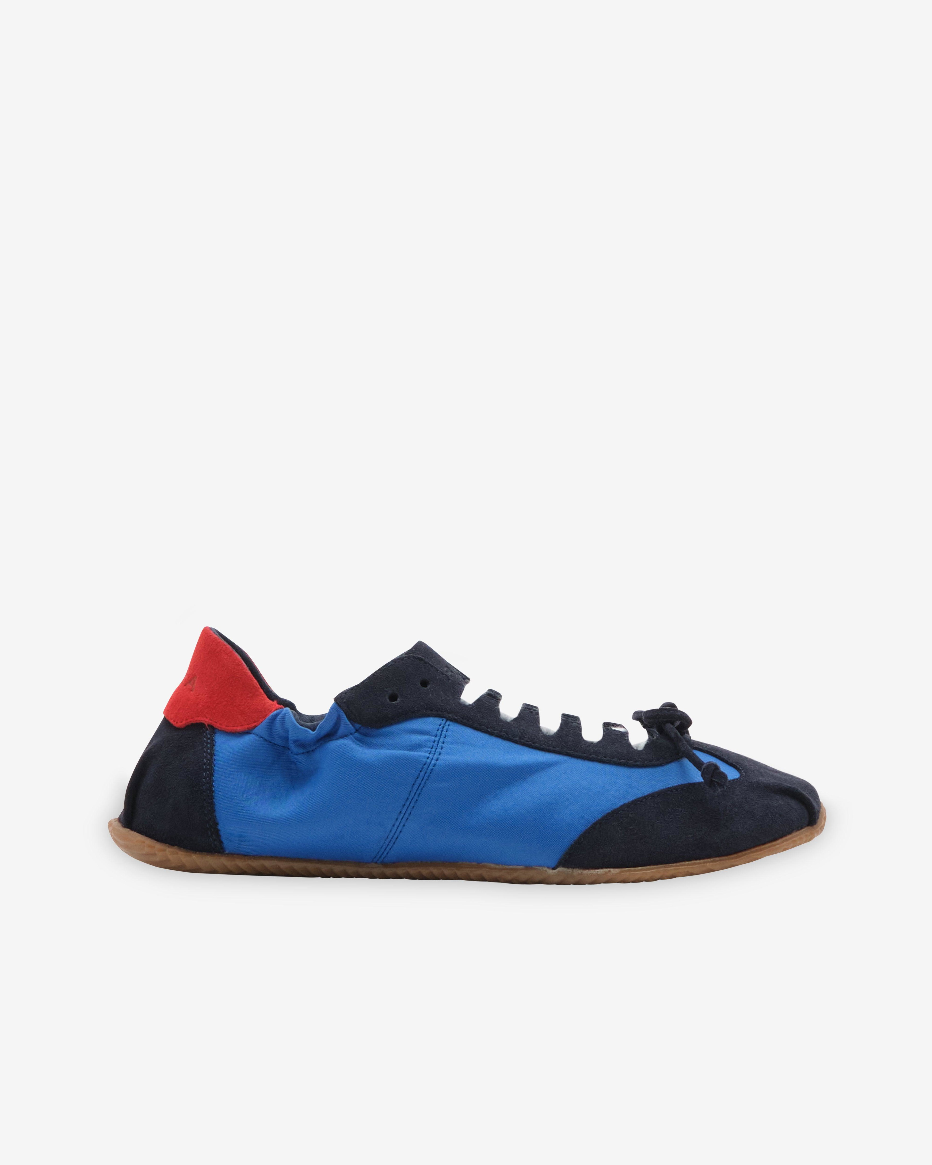 Abra - Women's Ballerina Sneakers - (Blue/Red) by ABRA