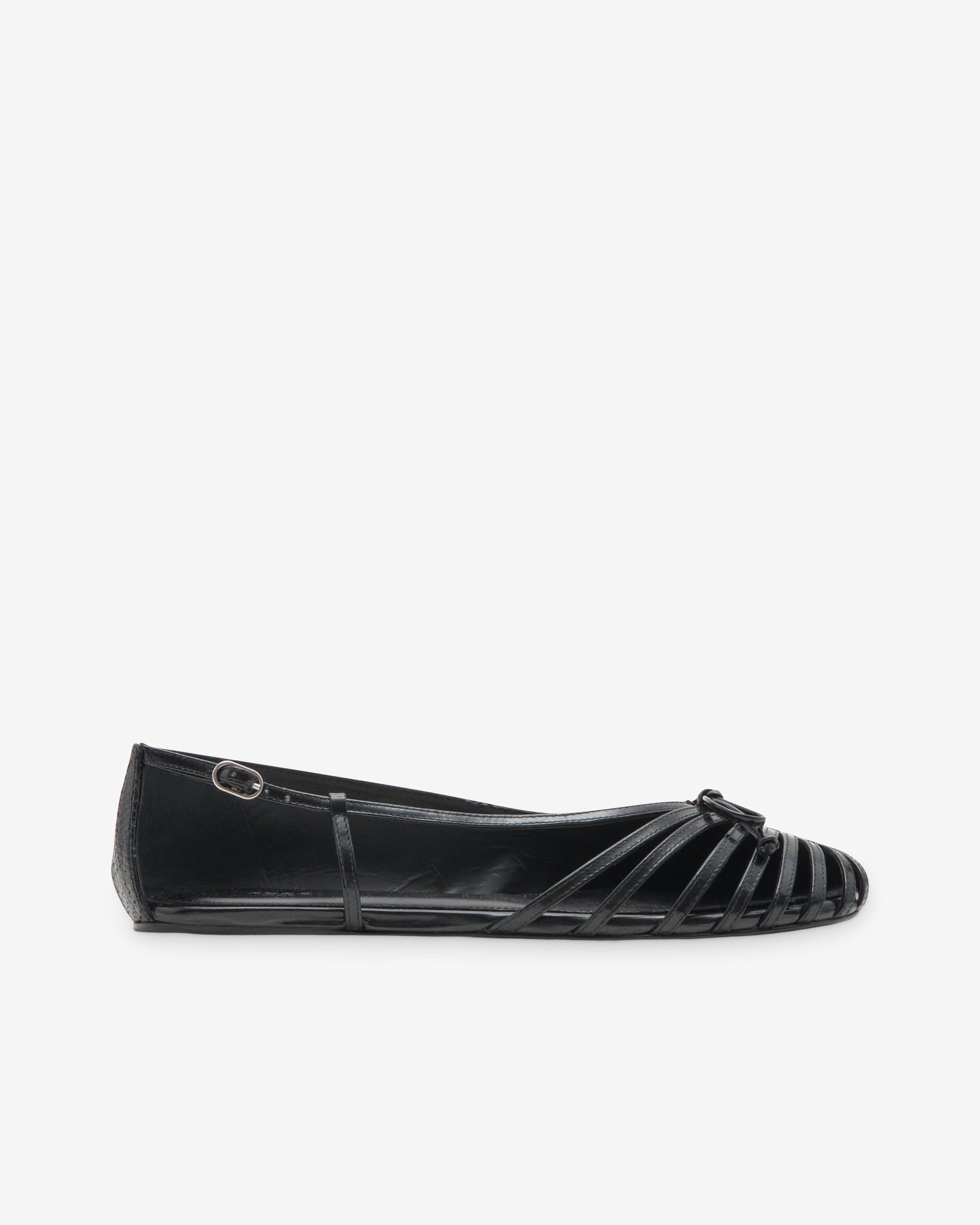 Abra - Women's Double Shoe Flats - (Black) by ABRA