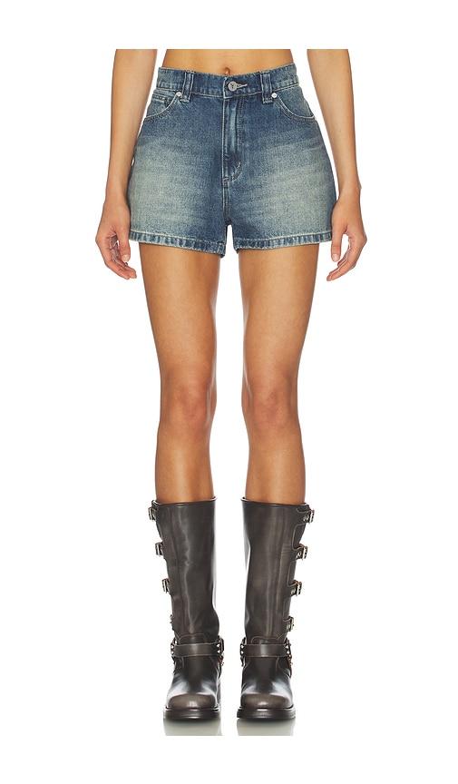 Abrand 95 Baggy Short in Blue by ABRAND
