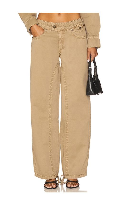 Abrand 99 Baggy in Tan by ABRAND