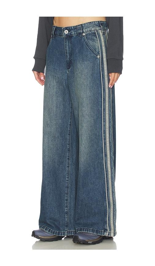 Abrand 99 Mega Baggy Jeans in Blue by ABRAND