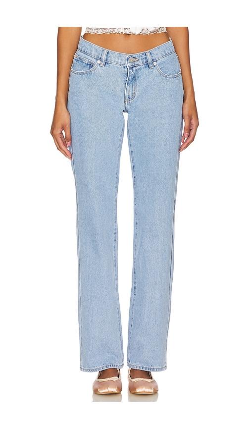 Abrand 99 Straight Jeans in Denim-Light by ABRAND