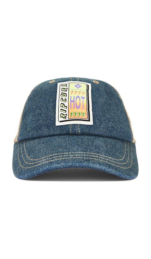 Abrand x Rip Curl Zane Cap in Blue by ABRAND