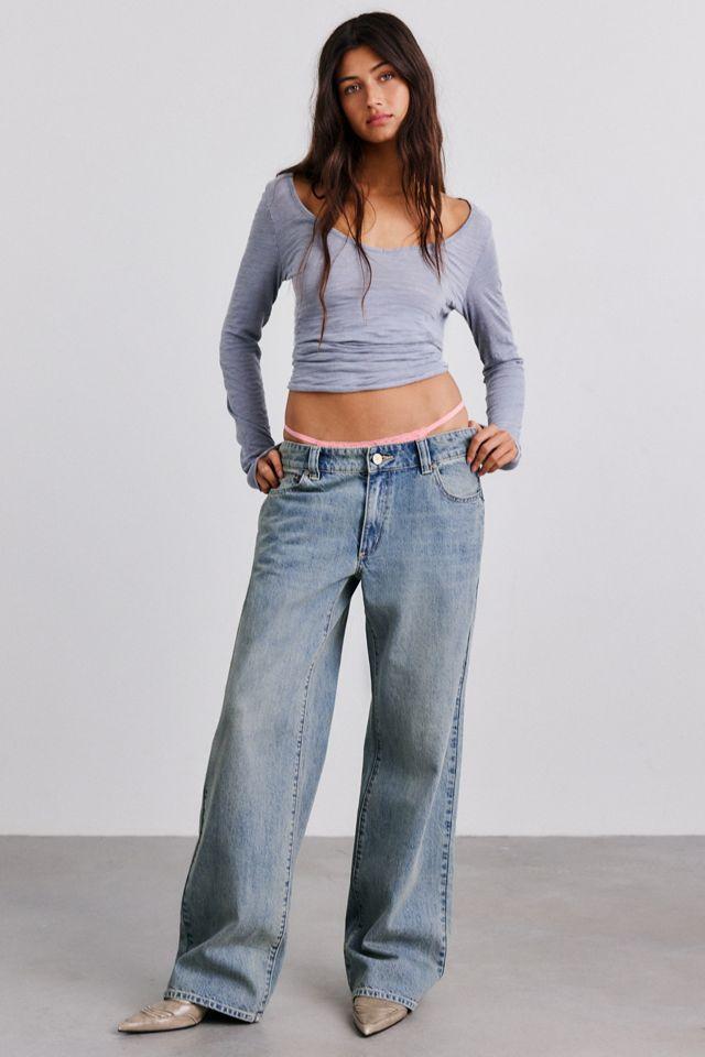 Abrand 99 Low-Rise Baggy Jeans by ABRAND JEANS