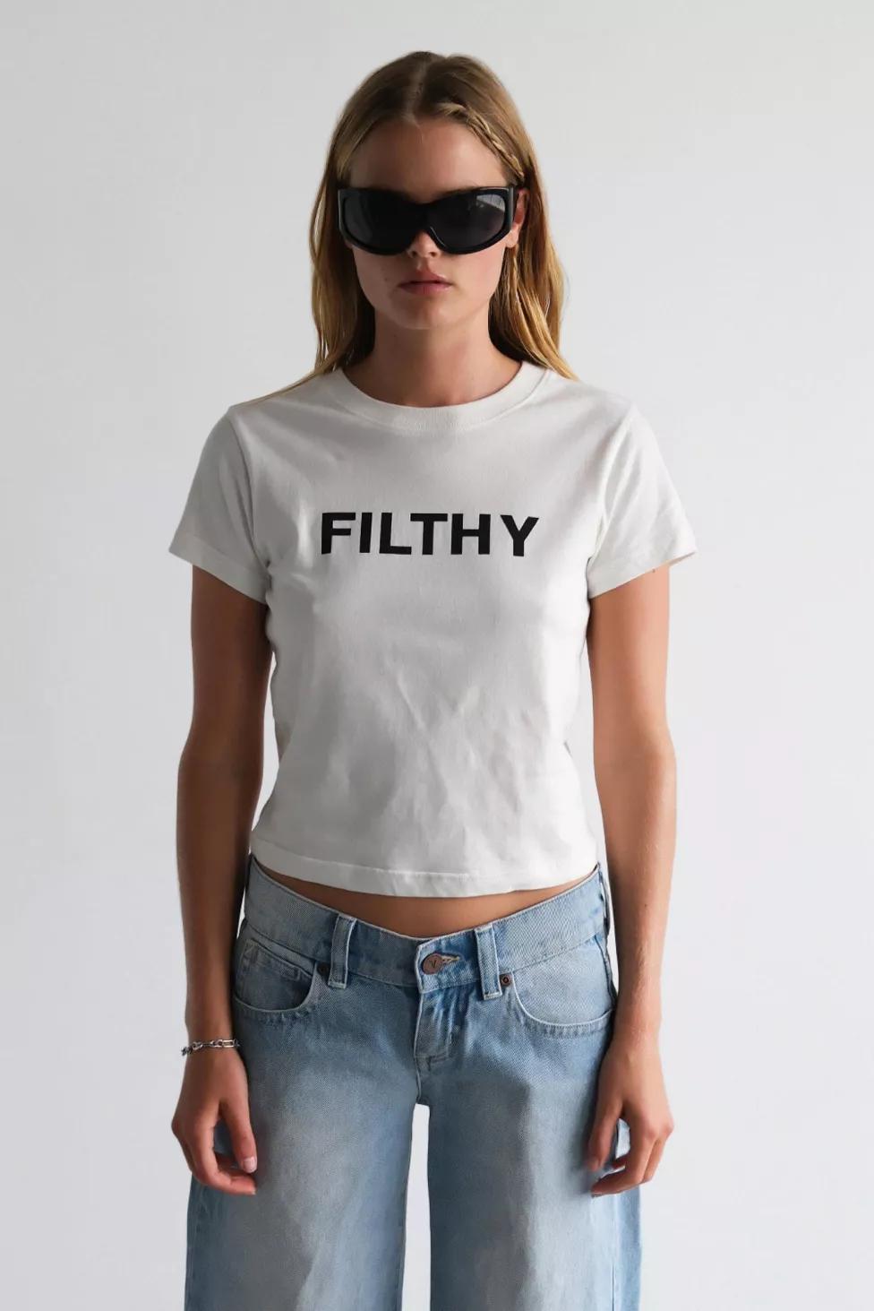 Abrand Filthy Baby Tee by ABRAND JEANS