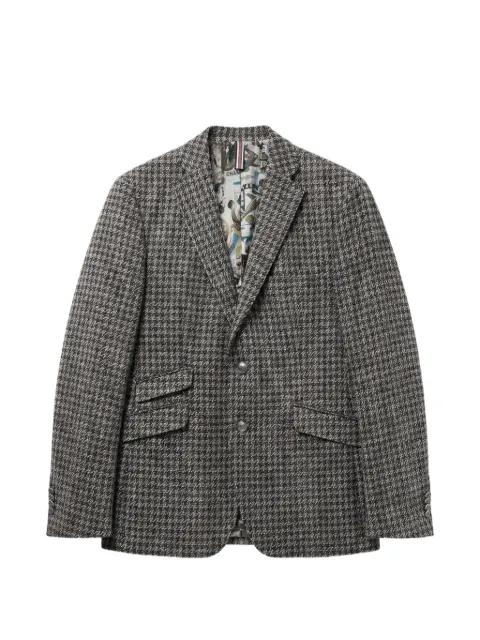 houndstooth-pattern blazer by ABSEITS