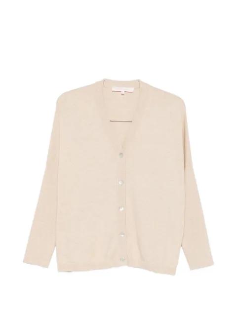 V-neck buttoned cardigan by ABSOLUT CASHMERE