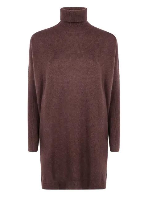 roll neck midi dress by ABSOLUT CASHMERE