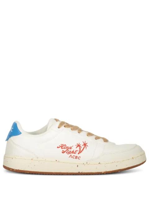 logo-embroidered sneakers by ACBC