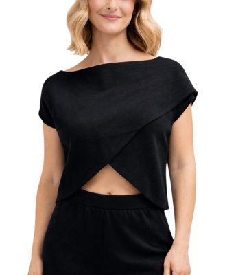 Mini Knit Crossover Sleeveless Maternity/Nursing Top by ACCOUCH&EACUTE;E
