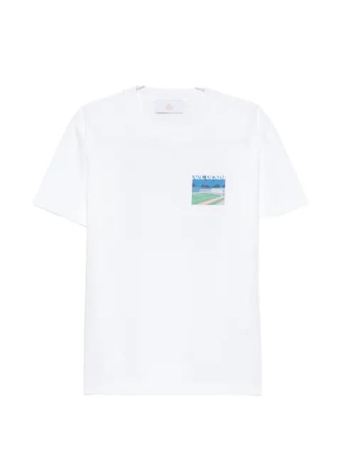 graphic-print T-shirt by ACE DENIM PARIS