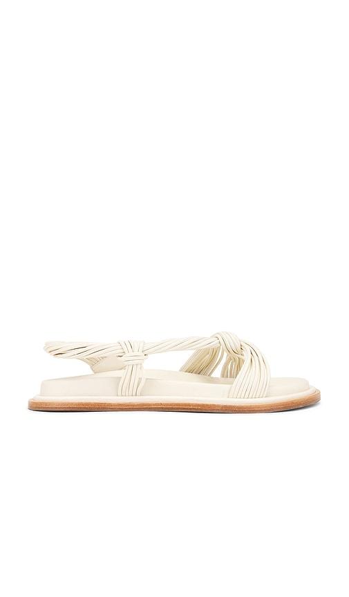 Acler Iverly Knot Sandal in Ivory by ACLER