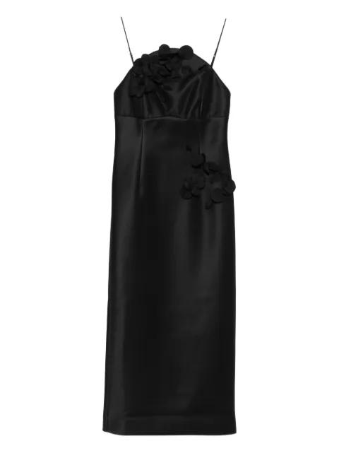 Bilston floral-embellished midi dress by ACLER