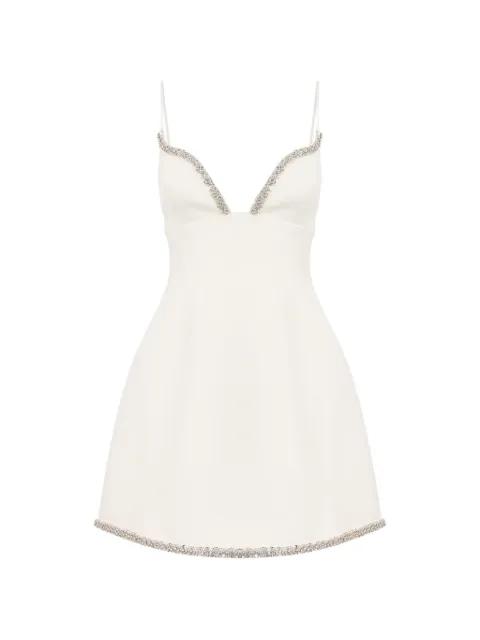 Cranston embellished V-neck mini dress by ACLER