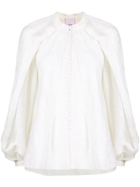 Duxbury ruched blouse by ACLER