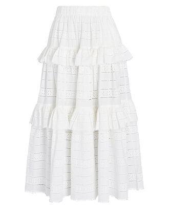 Valentine Tiered Midi Skirt by ACLER