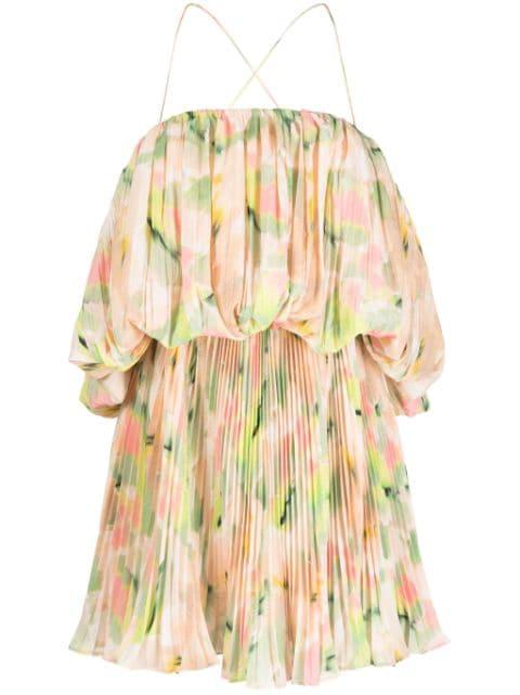 Varley pleat-detailing dress by ACLER