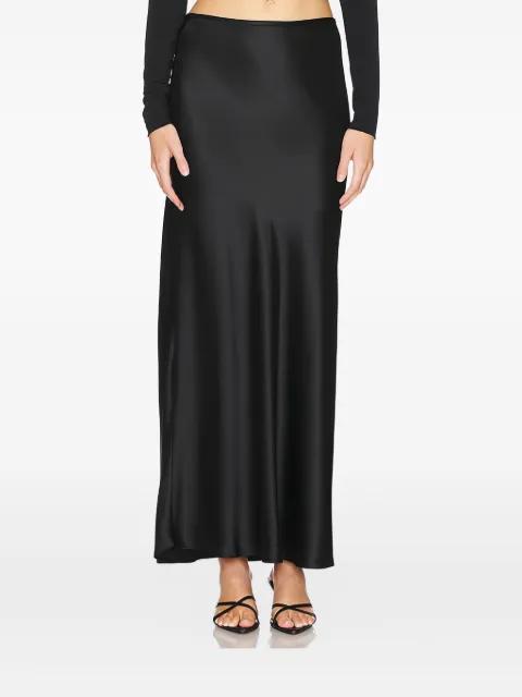 bias-cut satin maxi skirt by ACLER