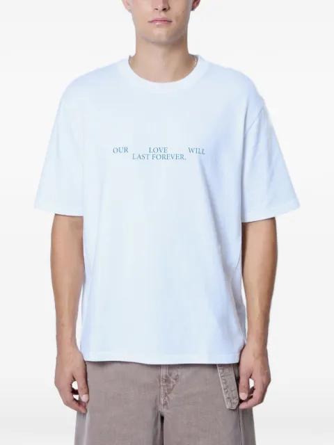 logo-motif T-shirt by ACMH X LOVE INTERNATIONAL