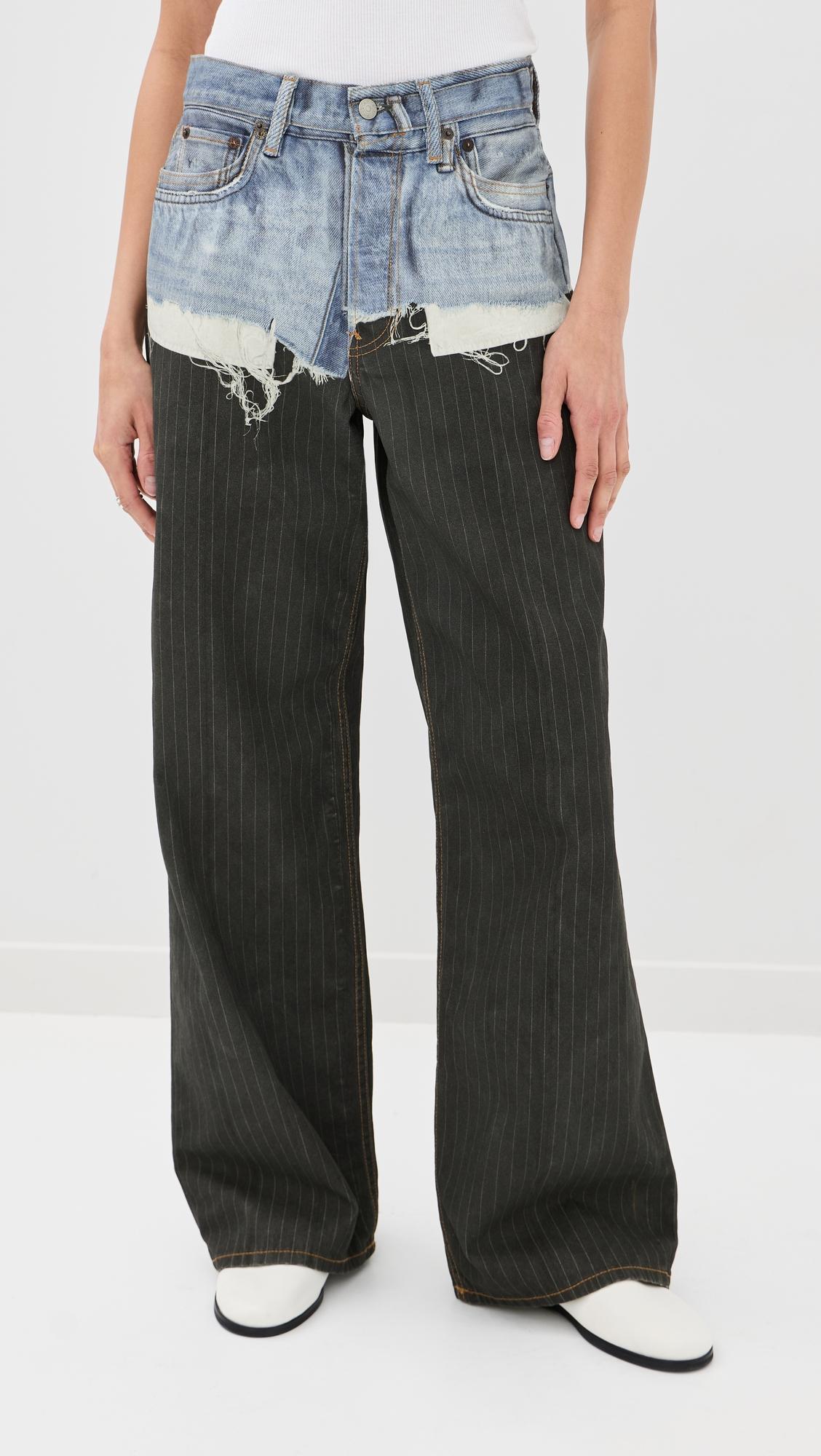 1981 Pinstripe Trousers by ACNE STUDIOS