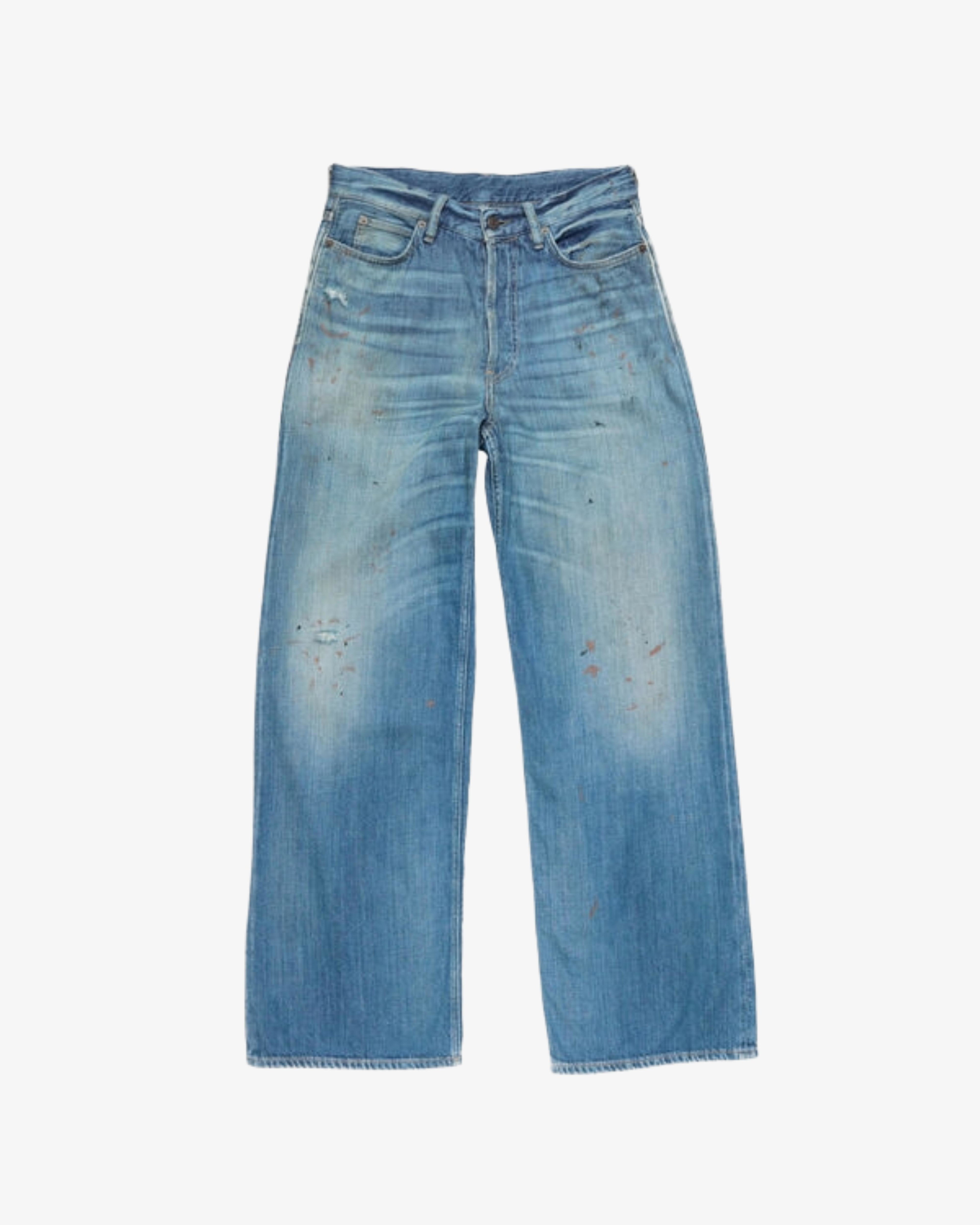 ACNE STUDIOS - Men's 1981 U Mid Blue Trafalgar - (Denim) by ACNE STUDIOS