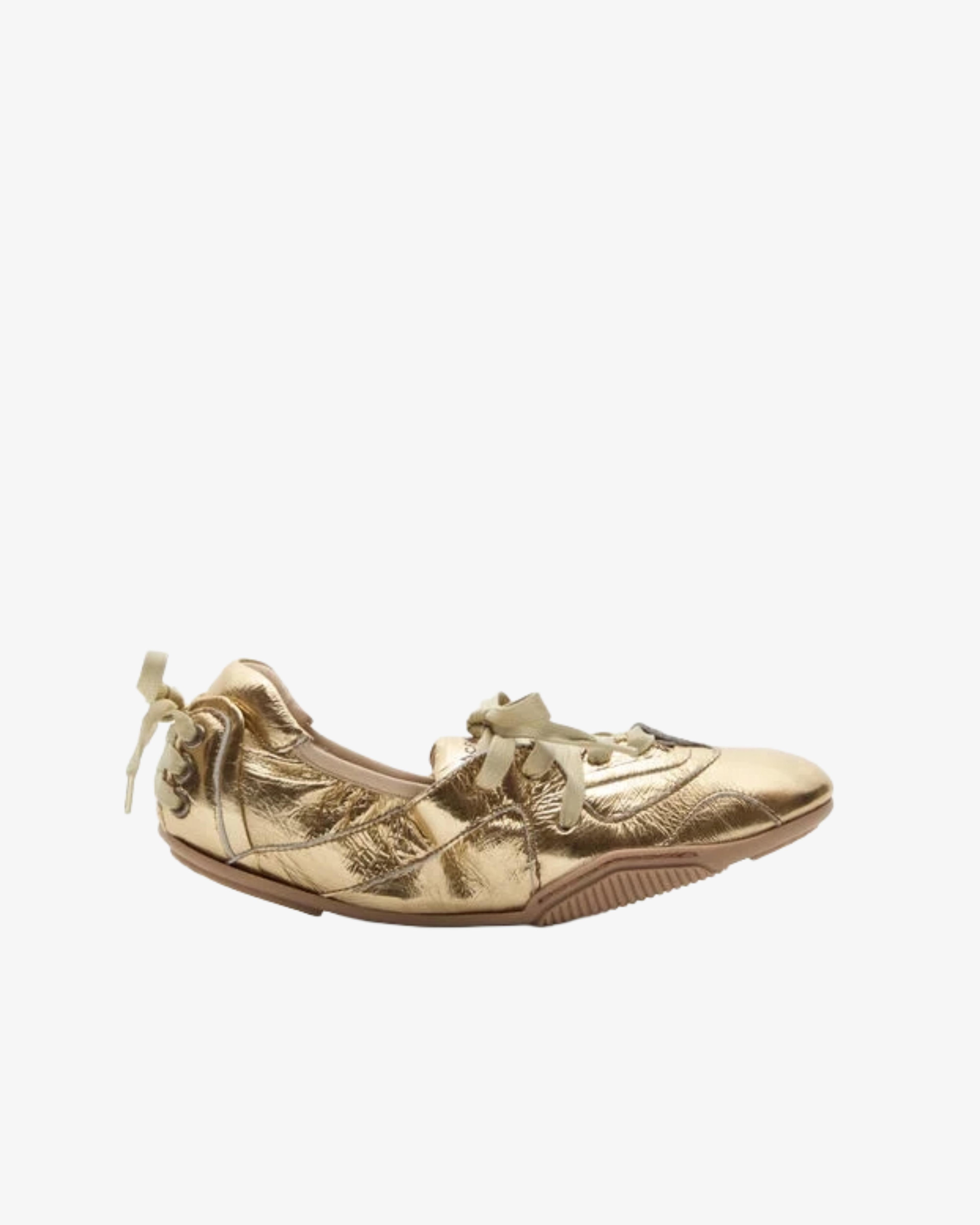 ACNE STUDIOS - Men's Flat Shoes - (Gold) by ACNE STUDIOS
