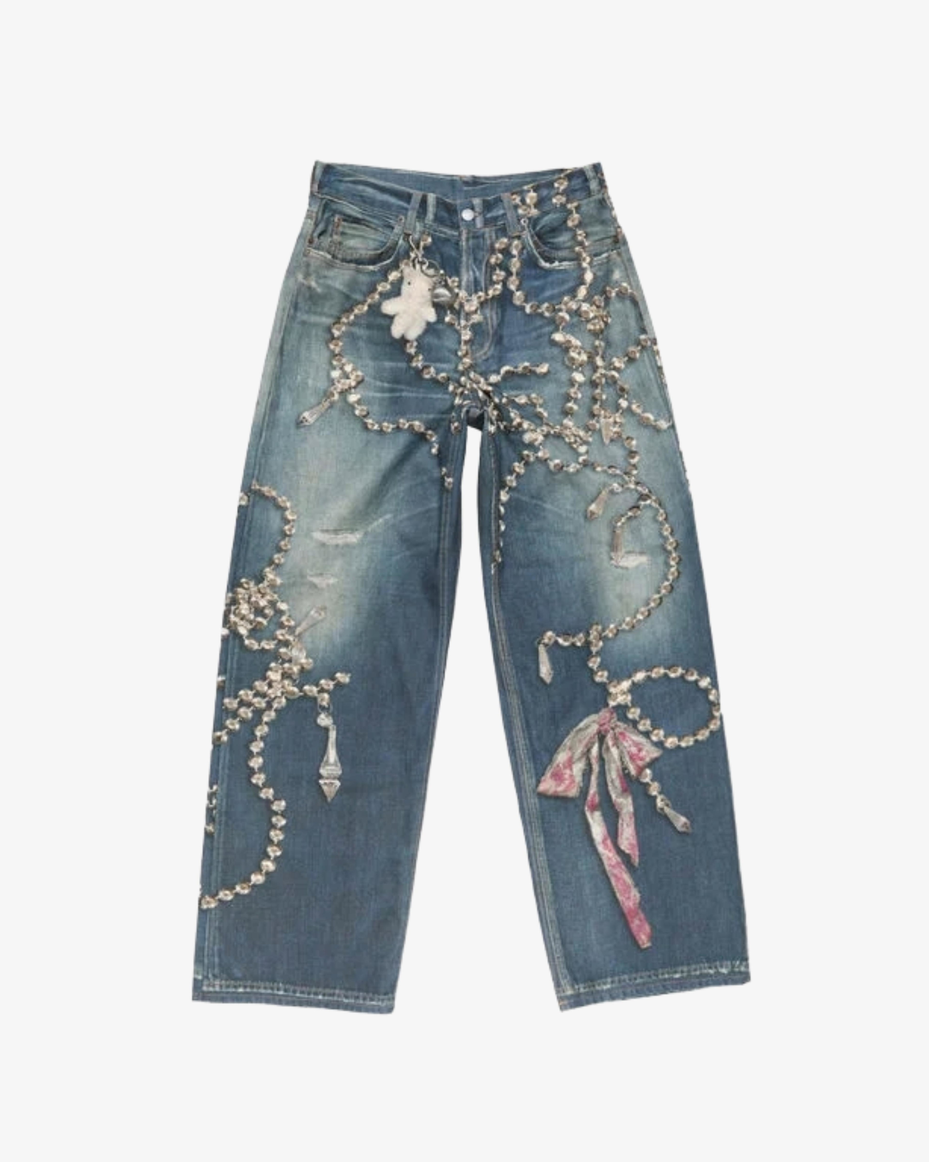 ACNE STUDIOS - Men's Jeans - (Blue) by ACNE STUDIOS