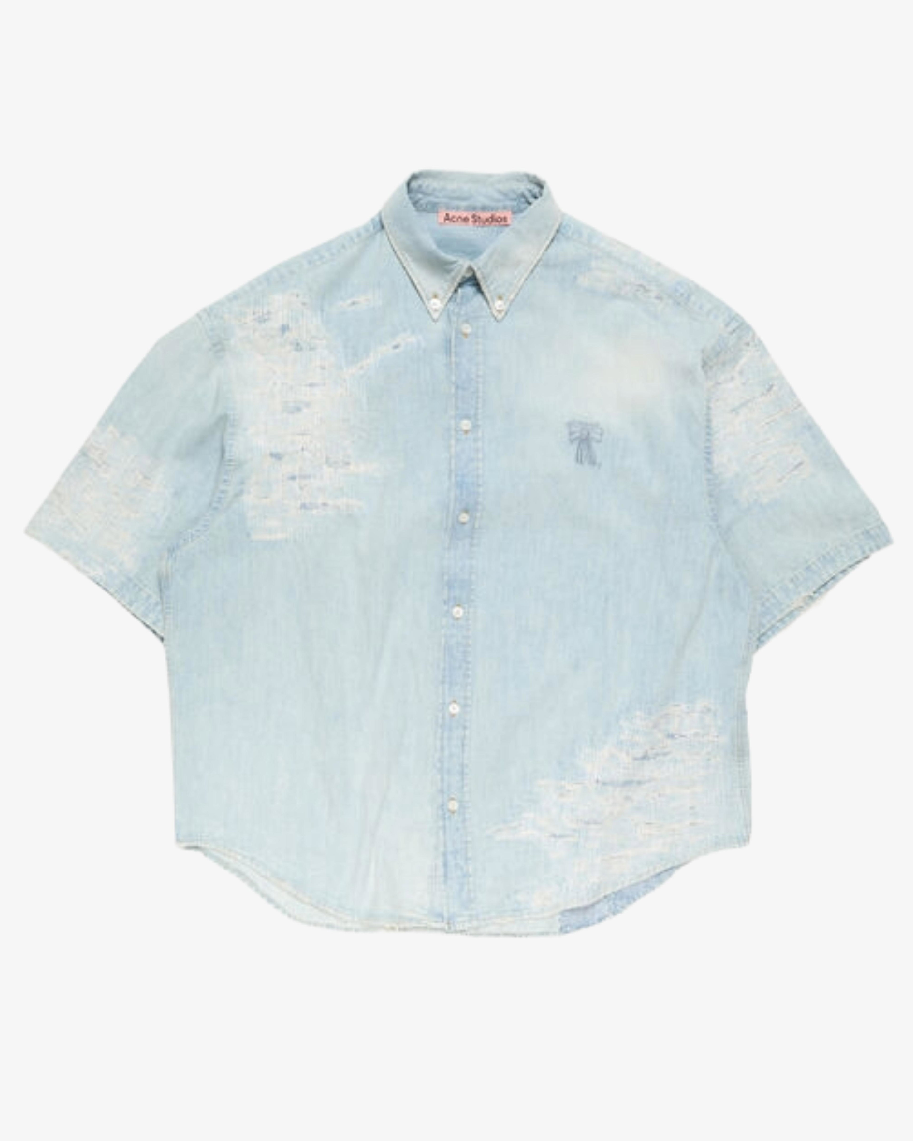 ACNE STUDIOS - Men's Shirts - (Light Blue) by ACNE STUDIOS