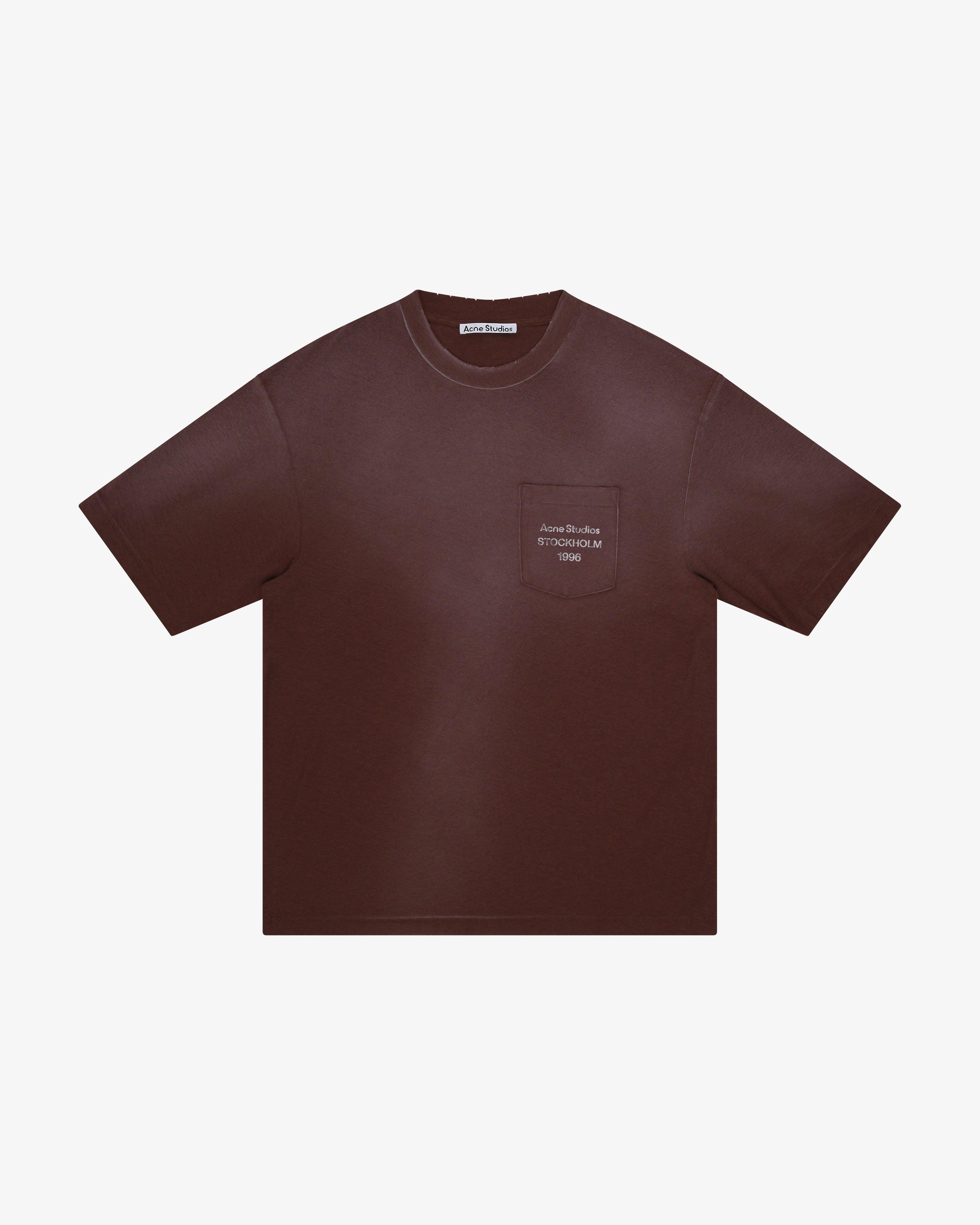 ACNE STUDIOS - Men's Tees - (Brown) by ACNE STUDIOS