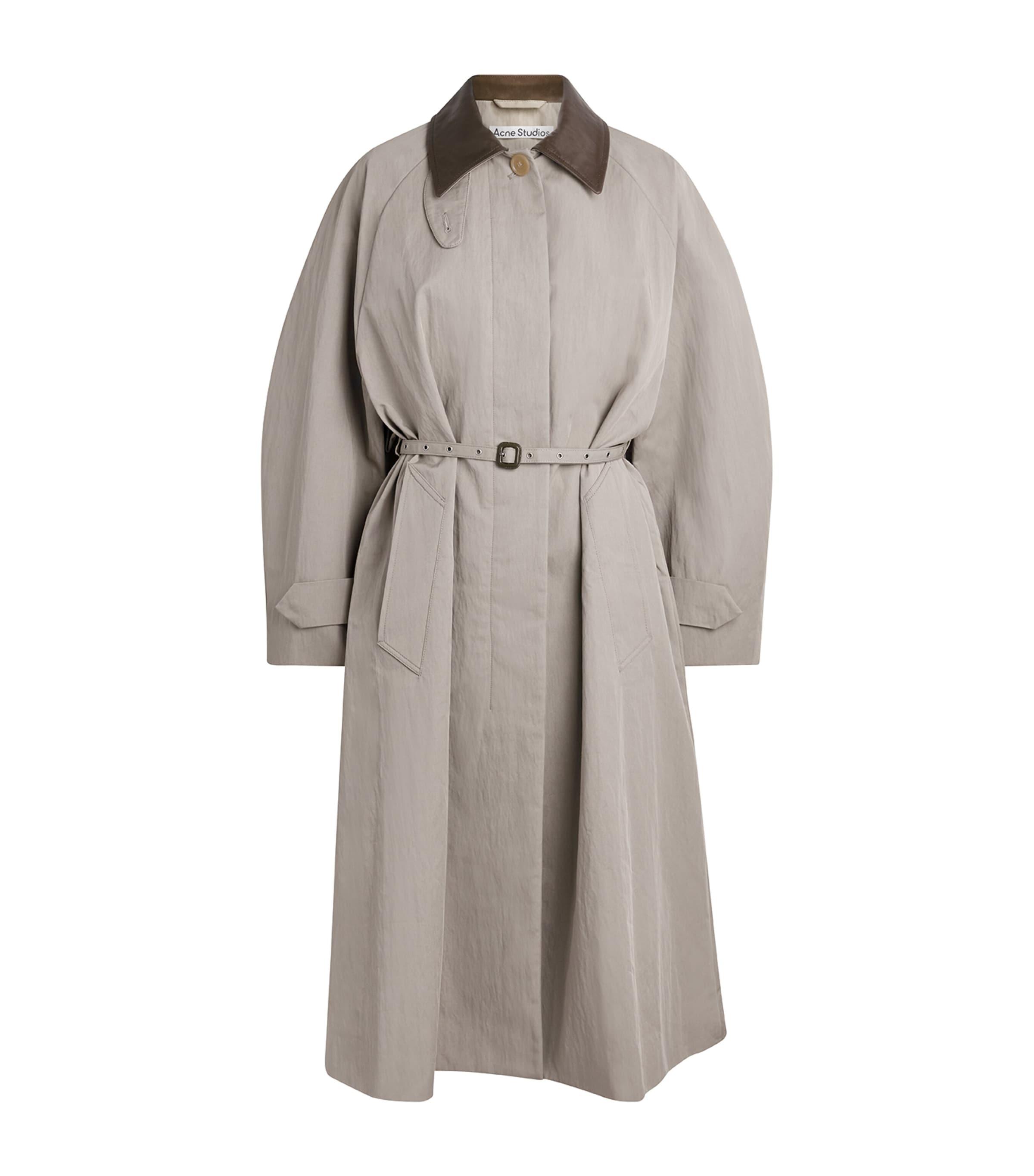 Acne Studios Cotton-Blend Belted Trench Coat by ACNE STUDIOS