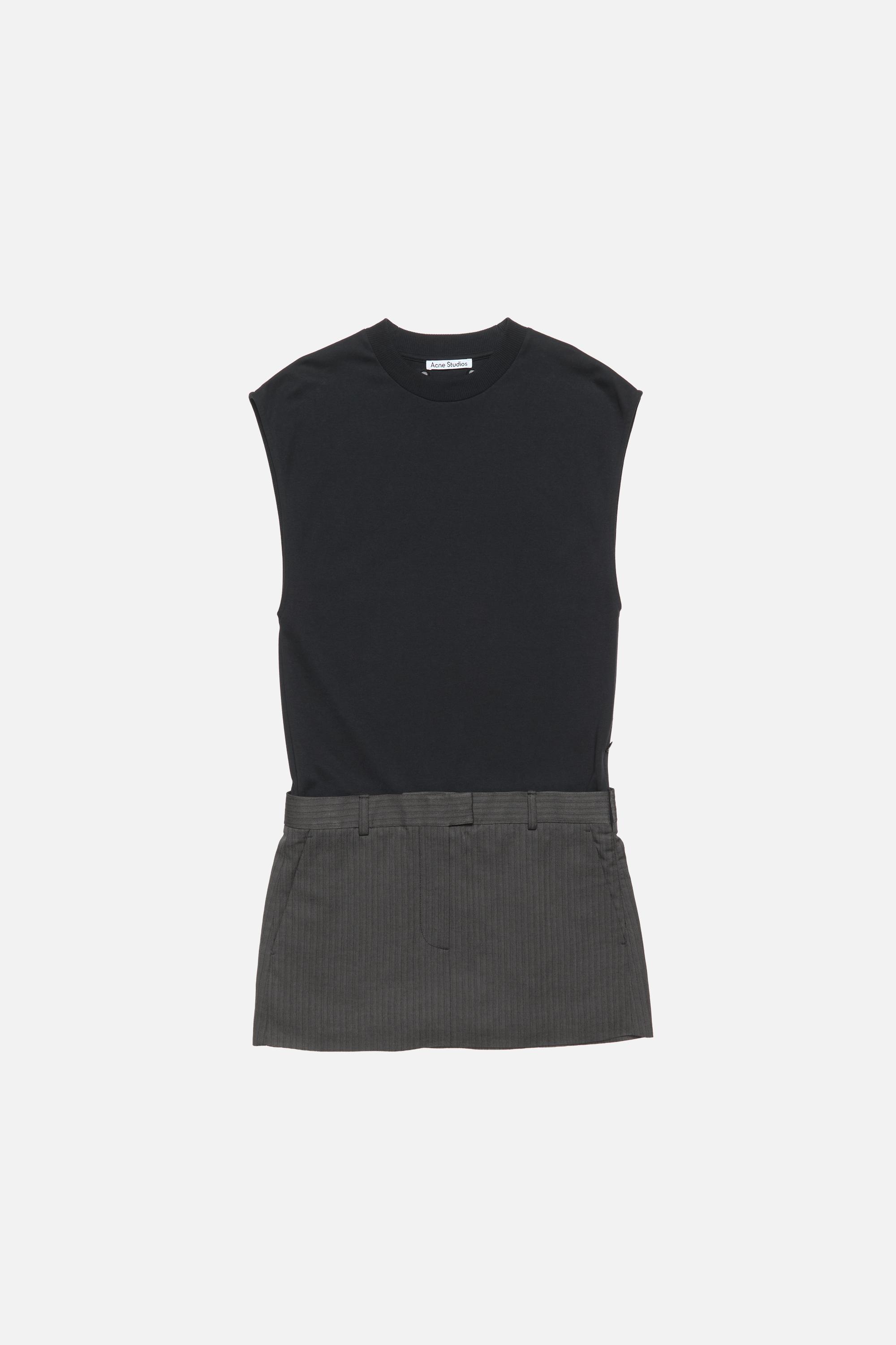 Acne Studios | Layered Short Dress | 30 | Black by undefined