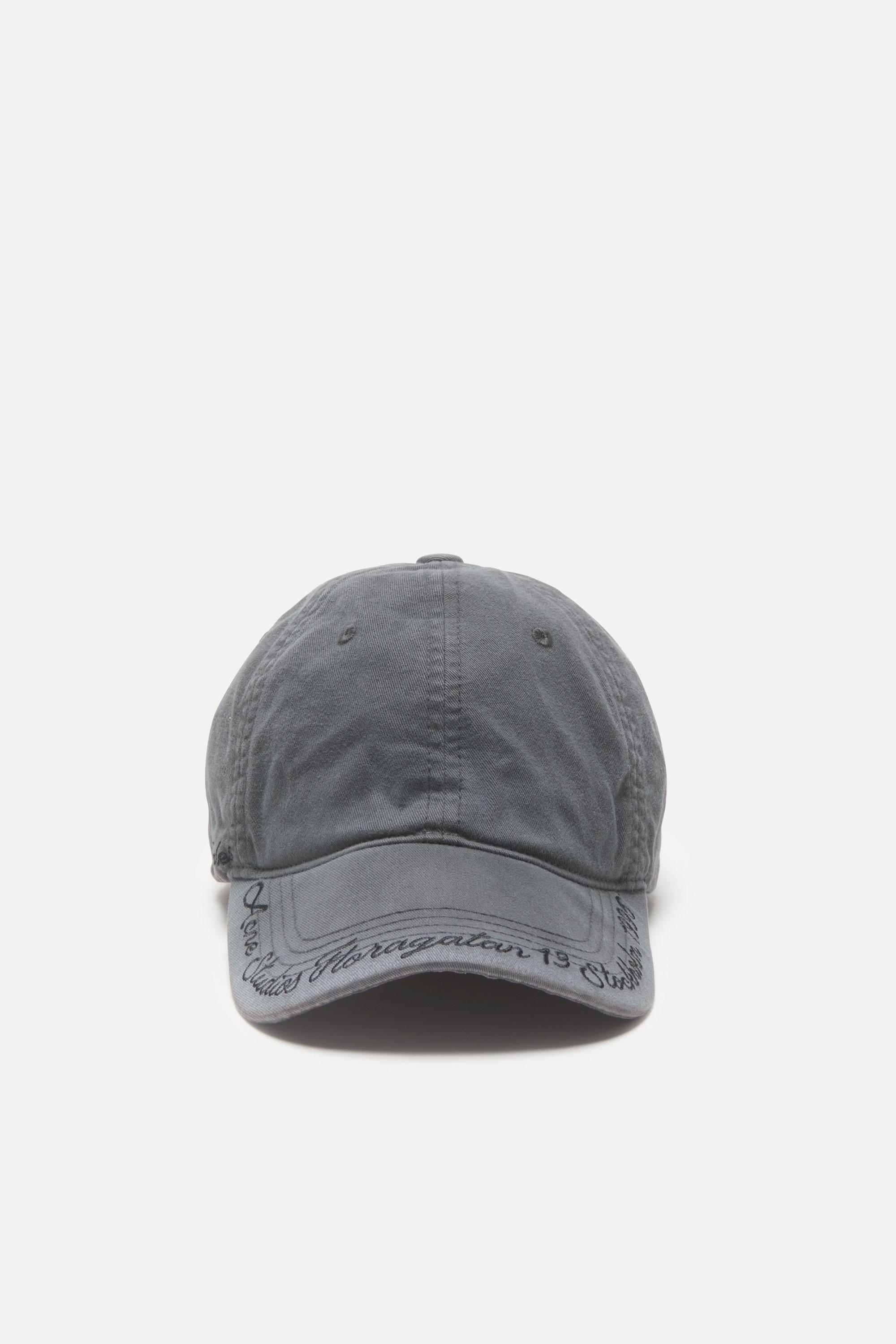 Acne Studios | Logo Cap | One size | Asphalt grey by ACNE STUDIOS