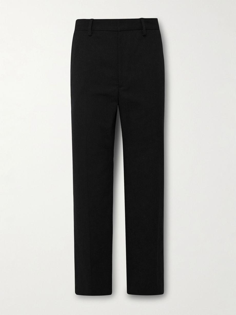 Ayonne Straight-Leg Cotton-Blend Twill Trousers by ACNE STUDIOS Ayonne Straight-Leg Cotton-Blend Twill Trousers by ACNE STUDIOS