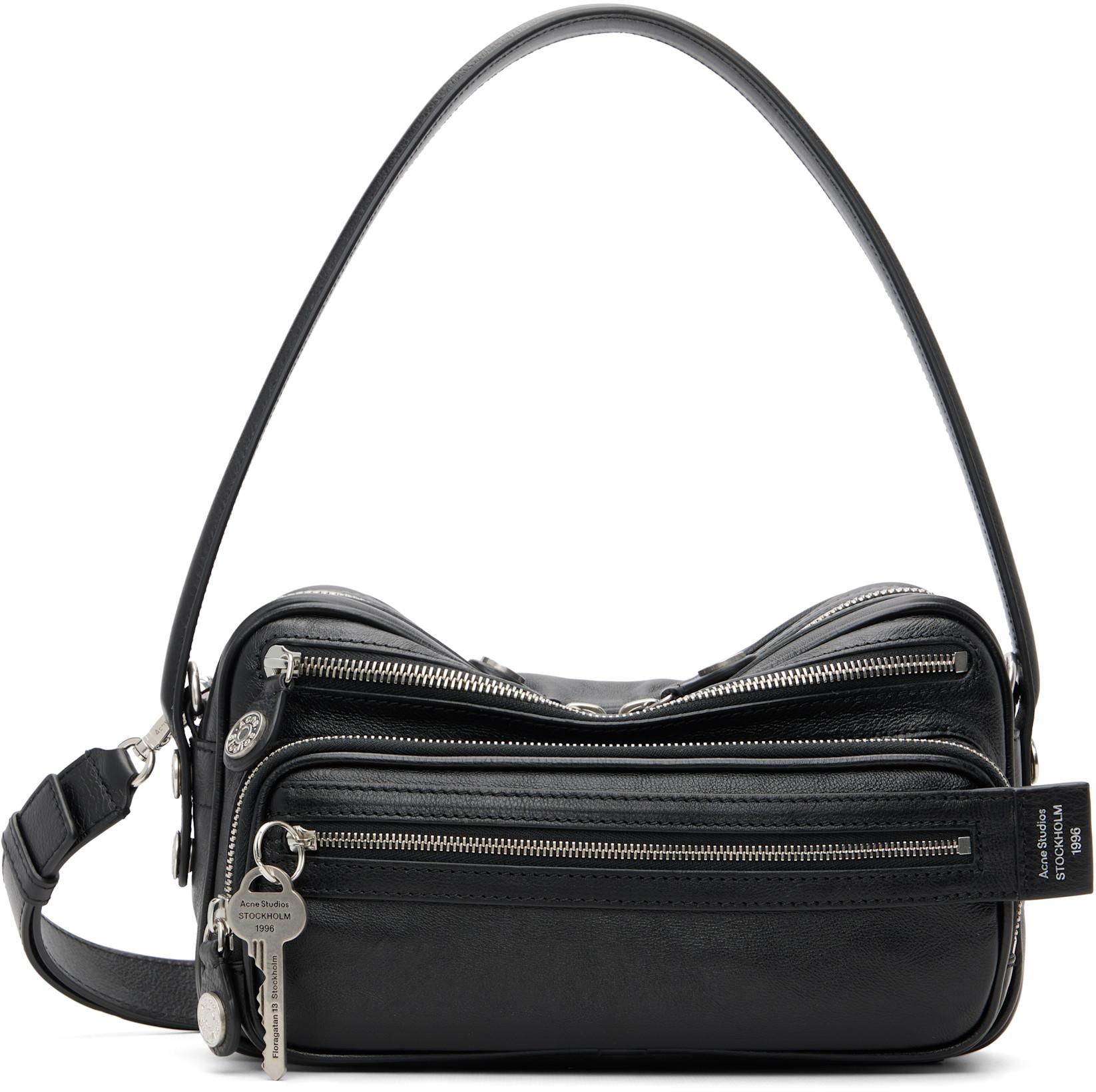 Black Camero Party Shoulder Bag by ACNE STUDIOS