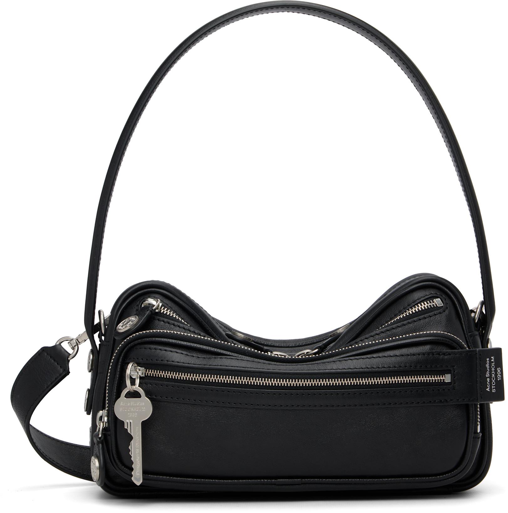 Black Camero Party Shoulder Bag by ACNE STUDIOS