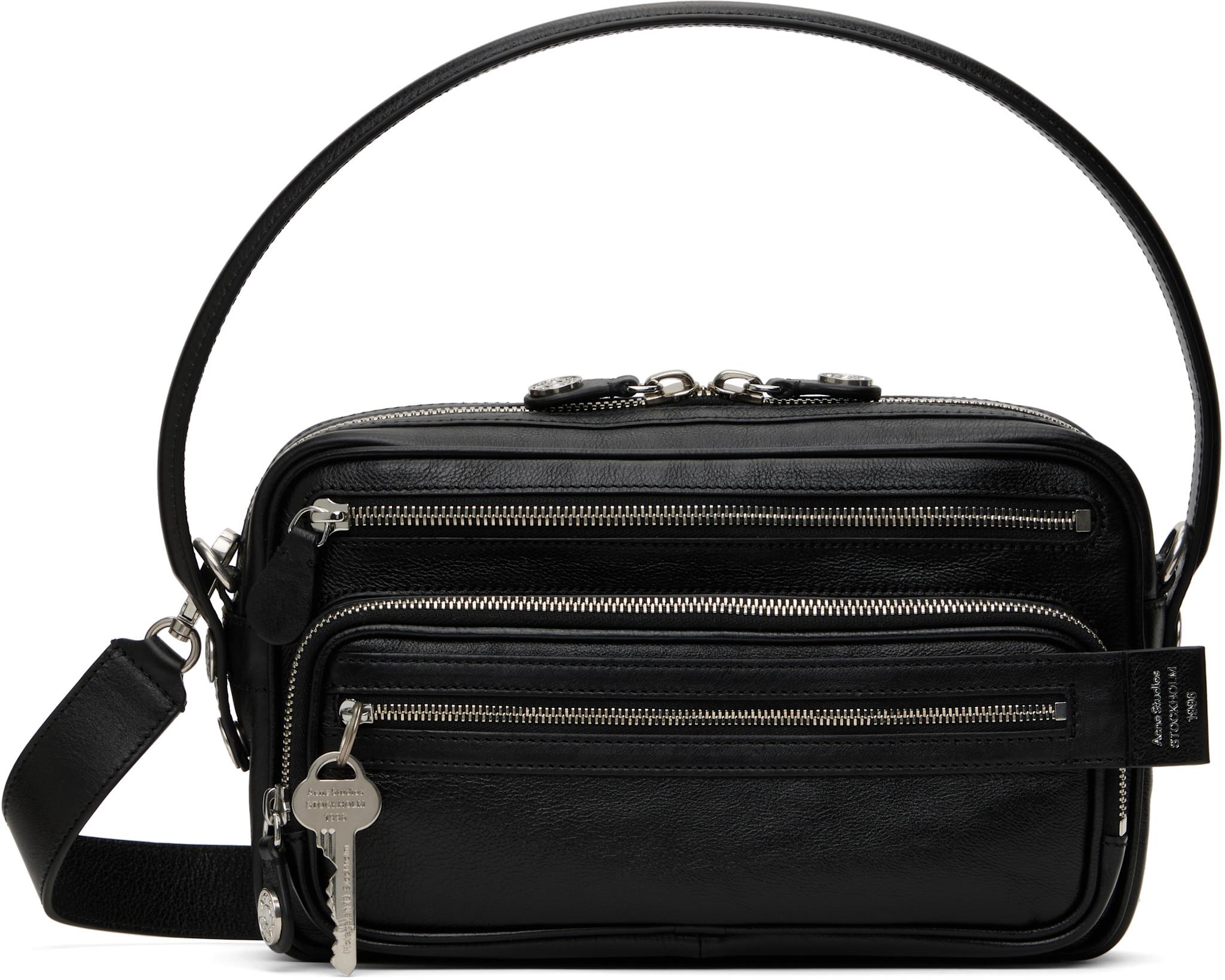 Black Camero Party Shoulder Bag by ACNE STUDIOS
