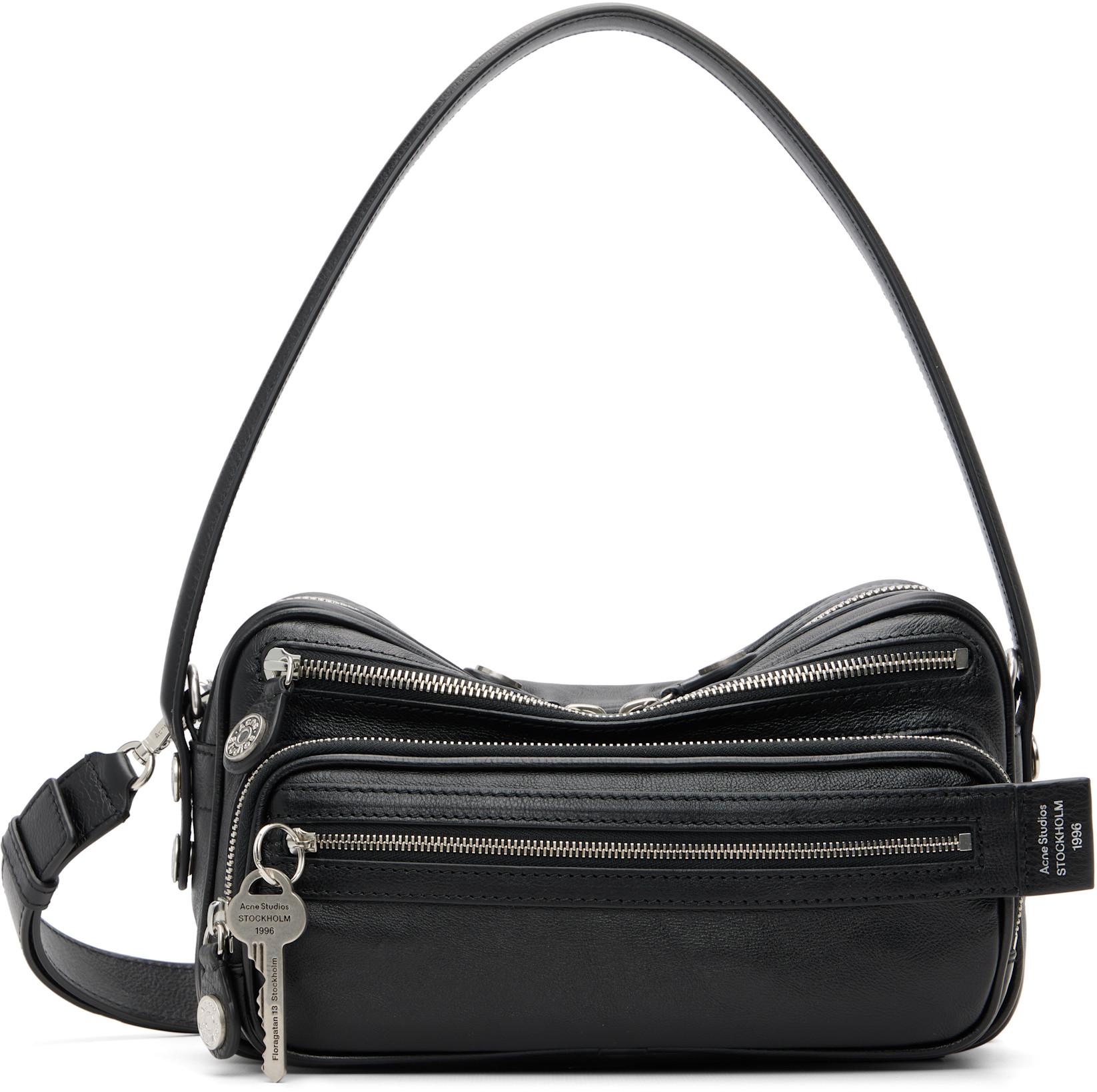 Black Camero Party Shoulder Bag by ACNE STUDIOS