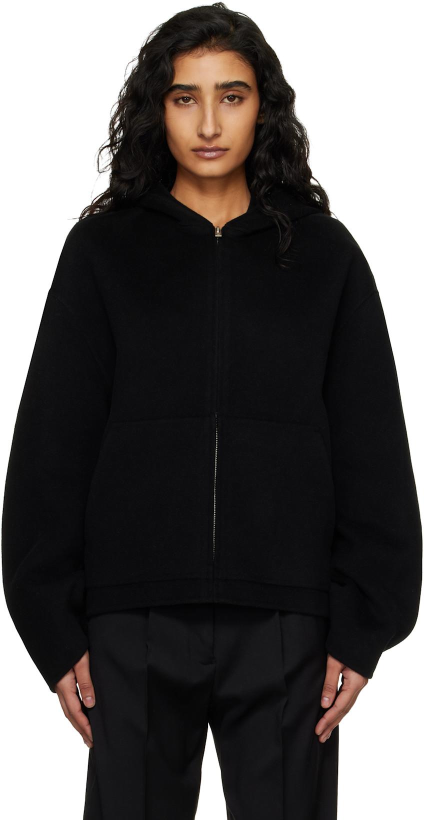Black Cashmere Hoodie by ACNE STUDIOS