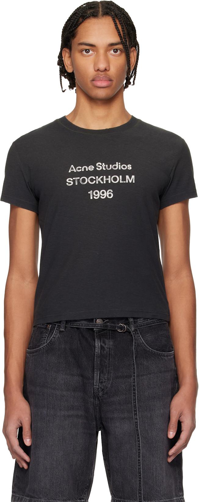 Black Logo T-shirt by ACNE STUDIOS