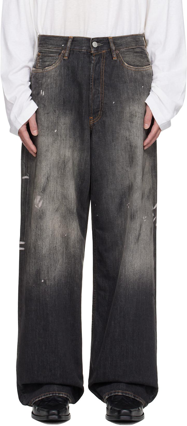 Black Loose Fit 1981 Jeans by ACNE STUDIOS
