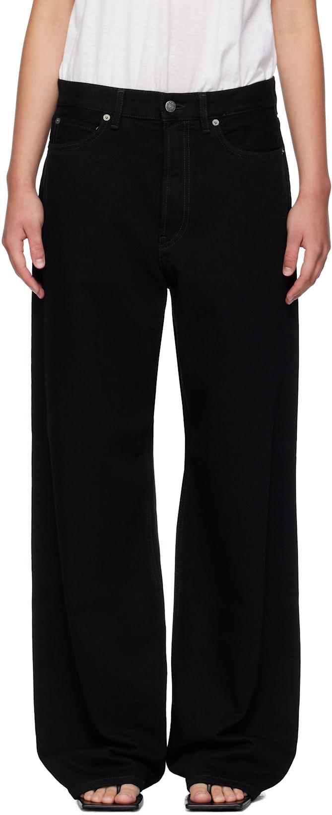 Black Loose Fit 1981 Jeans by ACNE STUDIOS