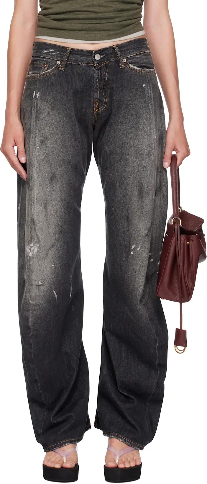 Black Loose Fit 2006F Jeans by ACNE STUDIOS