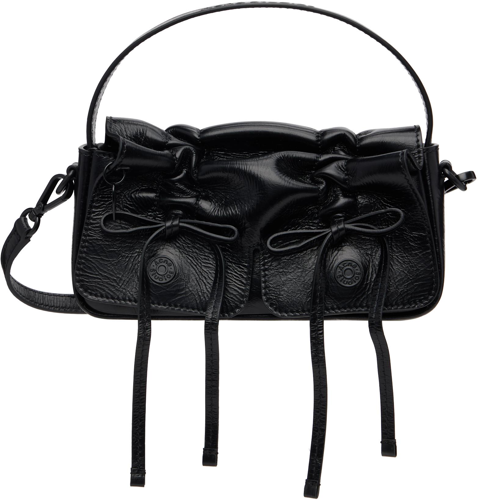 Black Multipocket Micro Bag by ACNE STUDIOS