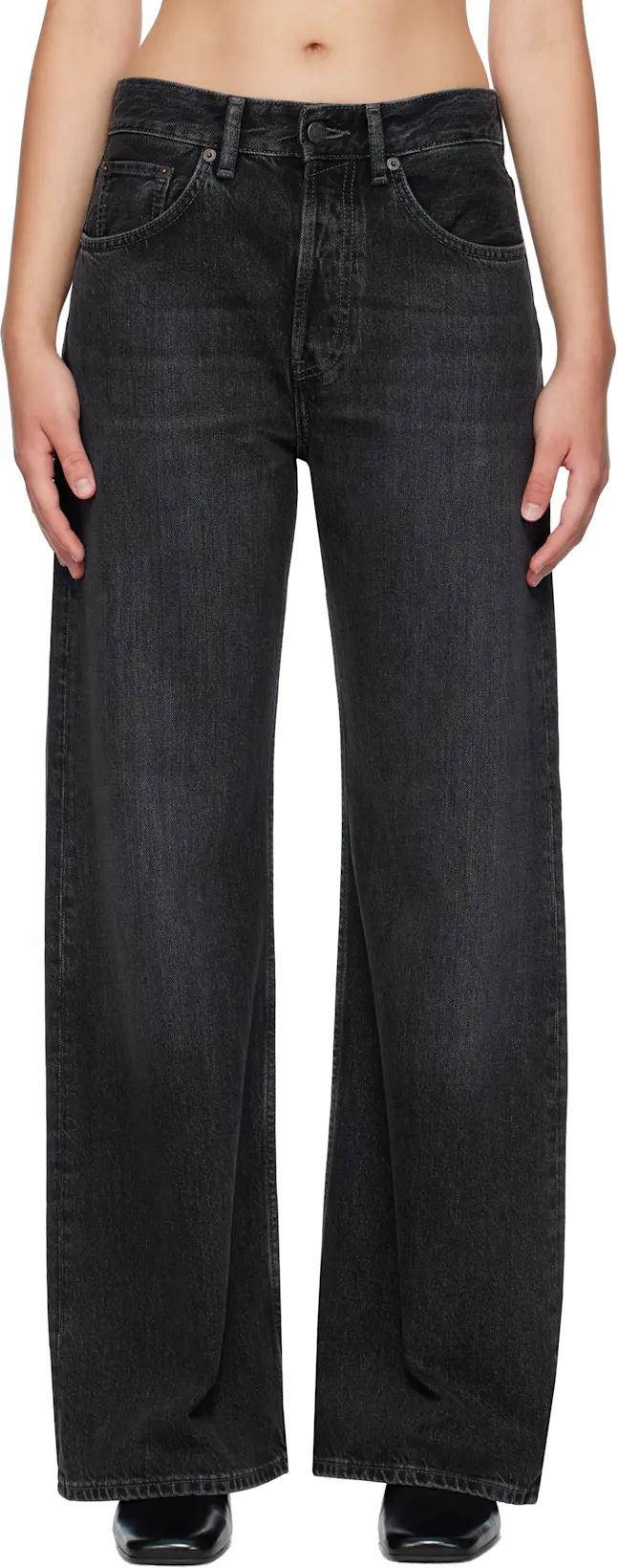 Black Regular-Fit 2021F Jeans by ACNE STUDIOS
