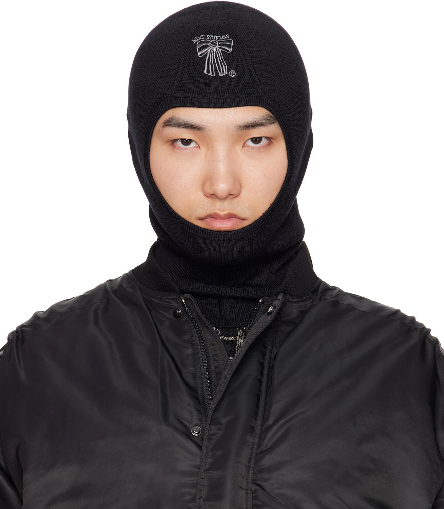Black Wool Balaclava by ACNE STUDIOS