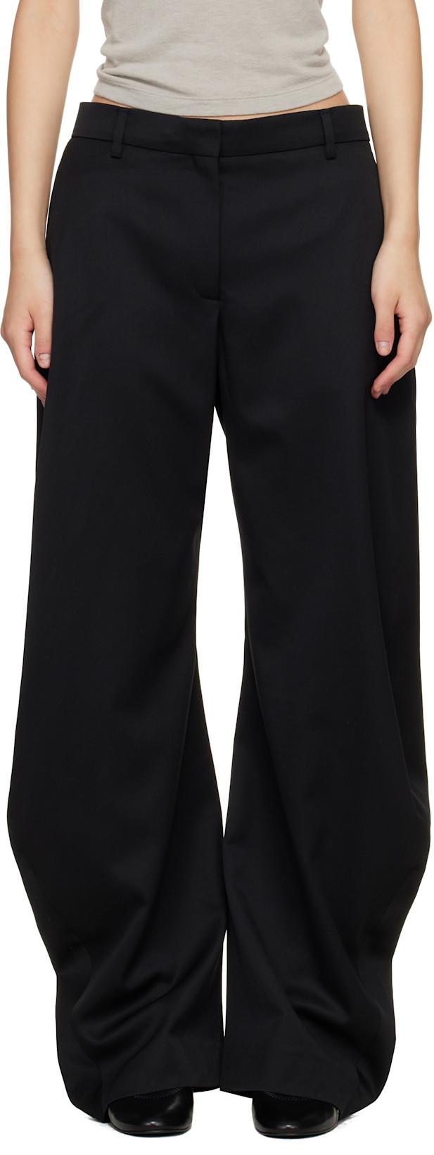 Black Wool Trousers by ACNE STUDIOS
