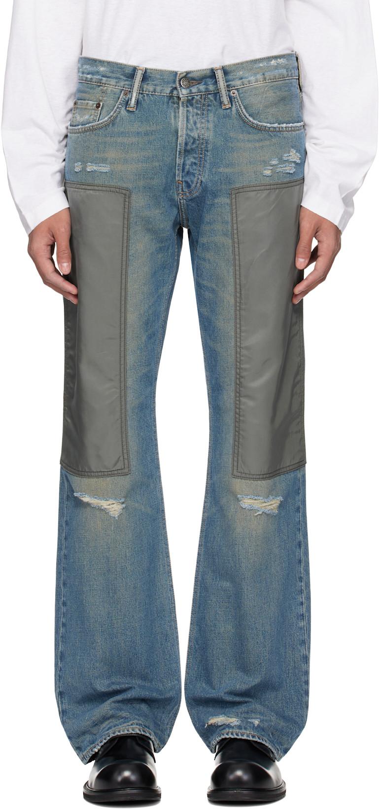 Blue 2010 Regular Fit Jeans by ACNE STUDIOS
