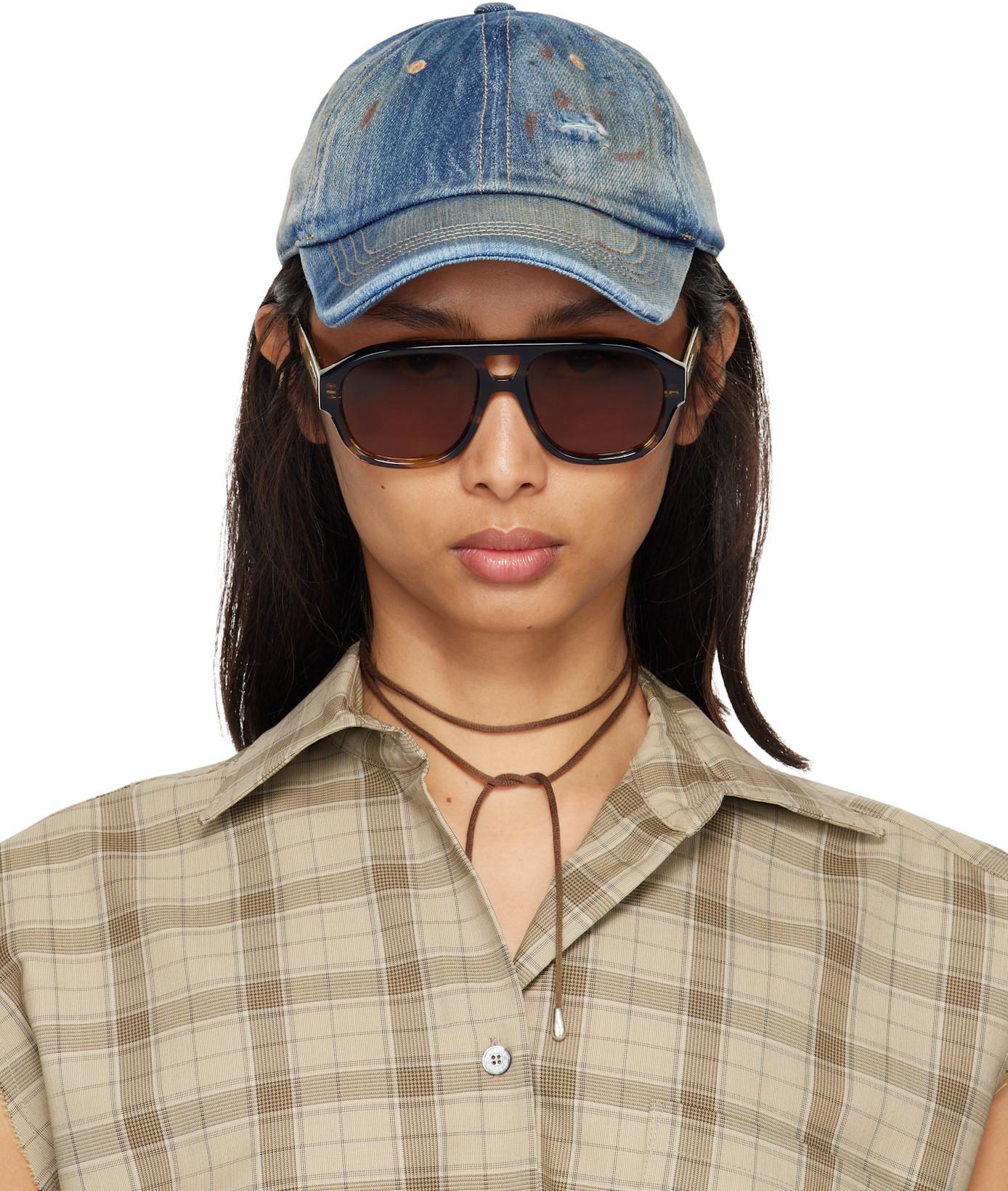 Blue Carily Trafalgar Cap by ACNE STUDIOS